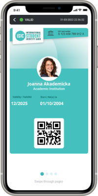 ISIC (INTERNATIONAL STUDENT IDENTITY CARD)