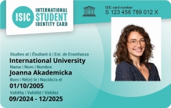 ISIC (INTERNATIONAL STUDENT IDENTITY CARD)